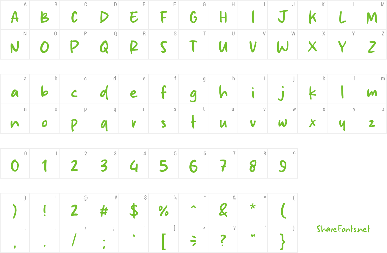 Font Soda Cream preview